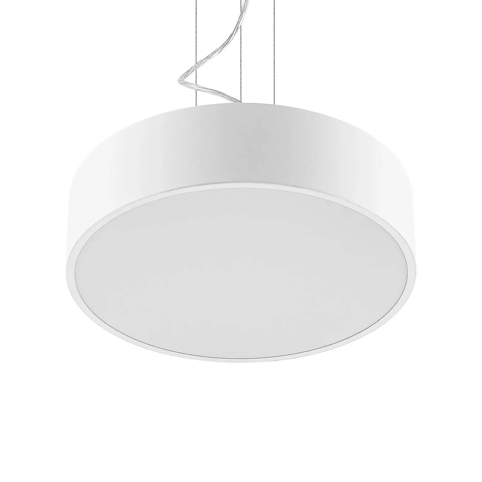 Arcchio lámpara colgante LED Noabelle, Ø 40 cm, blanco, metal