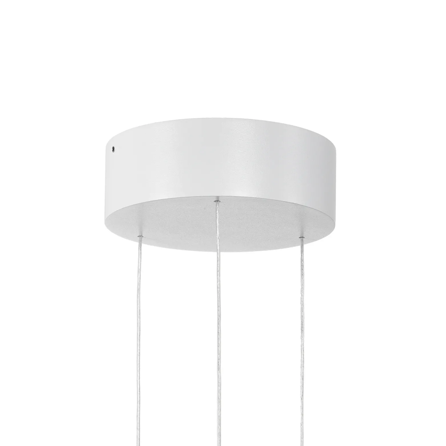 Arcchio Lámpara colgante LED Rotari, lente, arriba/abajo, blanca