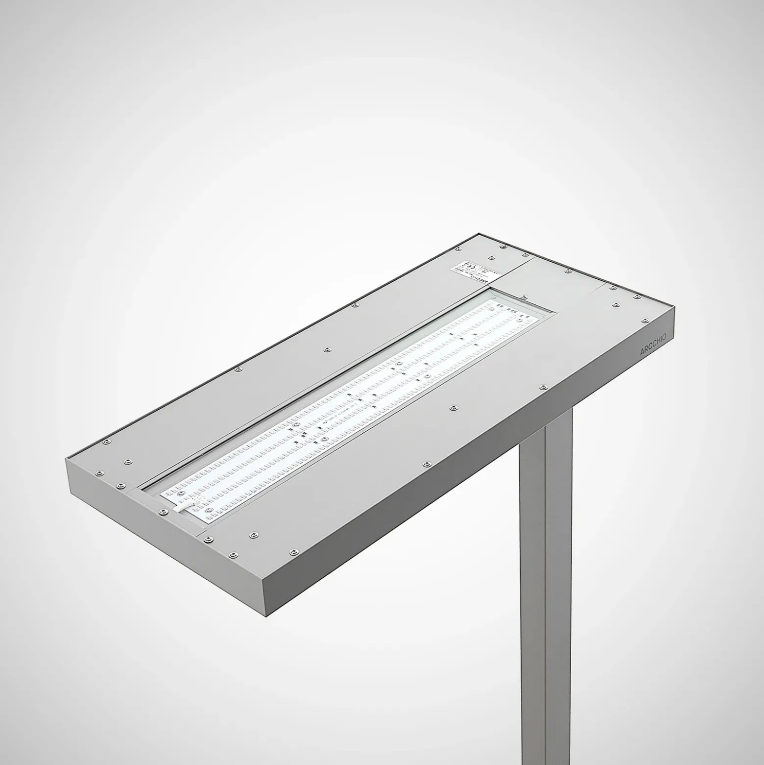 Arcchio lámpara de pie LED Logan Ultra, CCT, sensor, atenuable