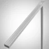 Arcchio lámpara de pie LED para oficina Tamilo, plata, metal, 194cm