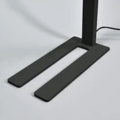 Arcchio Lámpara de pie LED para oficina Jolinda, set de 2, negro, 4.000K