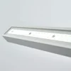Arcchio Lámpara de pie LED para oficina Jolinda, set de 2, plata, 4.000 K