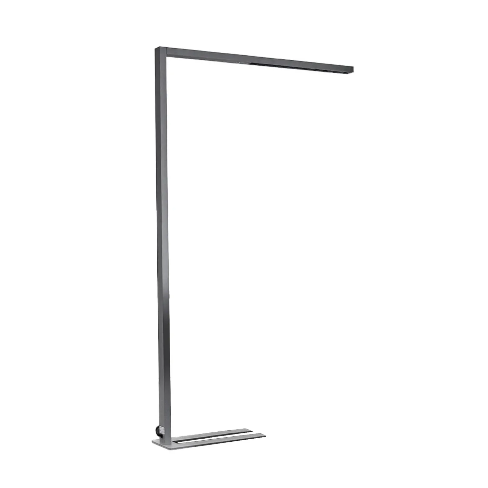 Arcchio Lámpara de pie LED para oficina Jolinda, set de 2, plata, 4.000 K