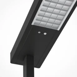 Arcchio Lámpara de pie LED para oficina Susi, set de 2, negra, sensor