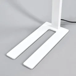 Arcchio lámpara de pie LED para oficina Jolinda, blanca, metal, sensor