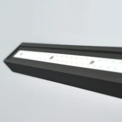 Arcchio Lámpara de pie LED para oficina Jolinda, set de 2, negro, 4.000K