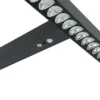 Arcchio Lámpara de pie LED para oficina Jolinda, en forma de T, negra, 4.000 K