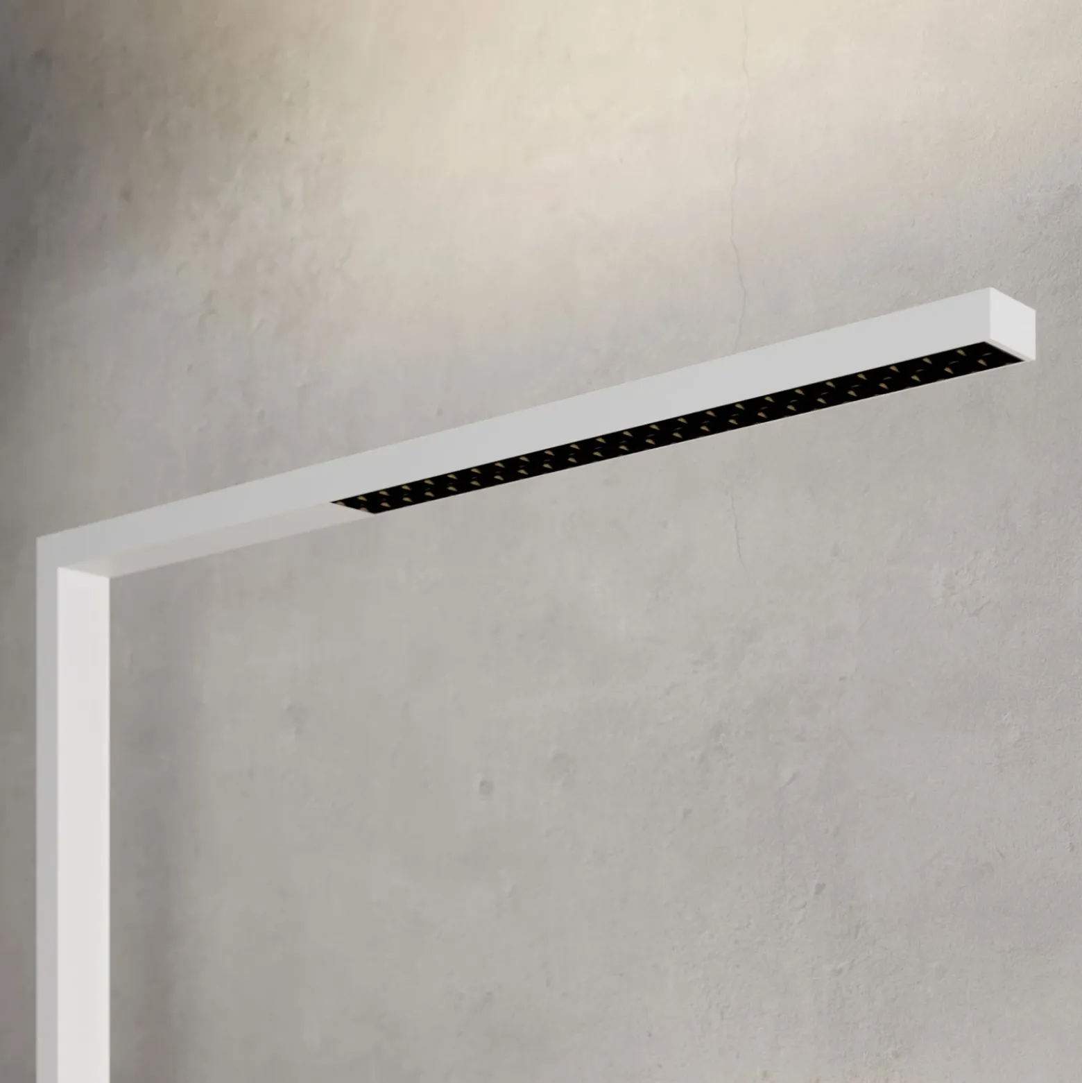 Arcchio lámpara de pinza LED Jolinda, blanca, metal, atenuable