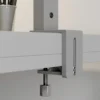 Arcchio lámpara de pinza LED Jolinda, plata, metal, atenuable