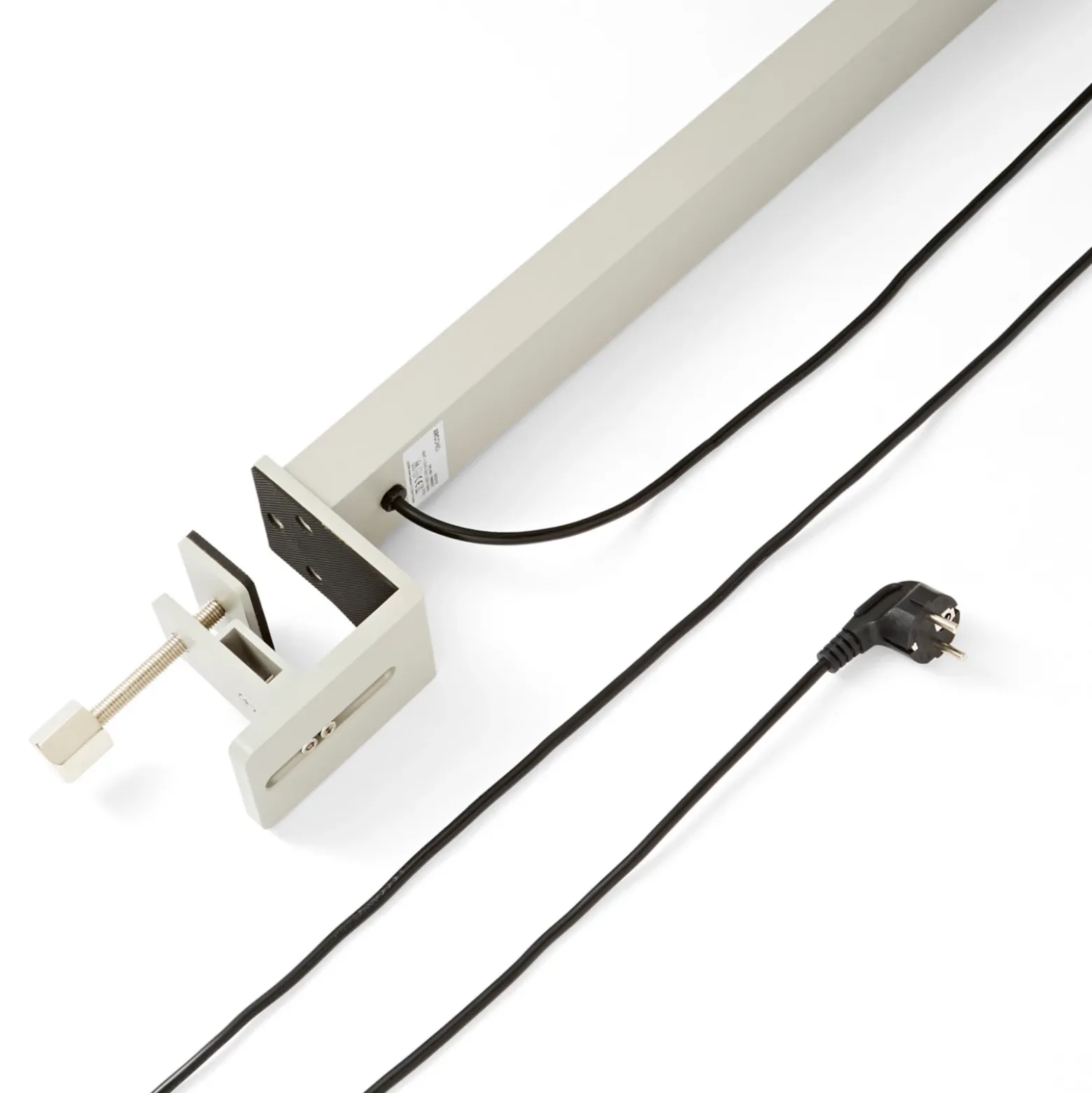 Arcchio lámpara de pinza LED Jolinda, plata, metal, atenuable