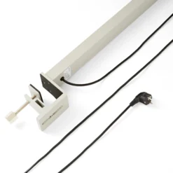 Arcchio lámpara de pinza LED Jolinda, plata, metal, atenuable
