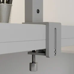 Arcchio lámpara de pinza LED Jolinda, plata, metal, atenuable