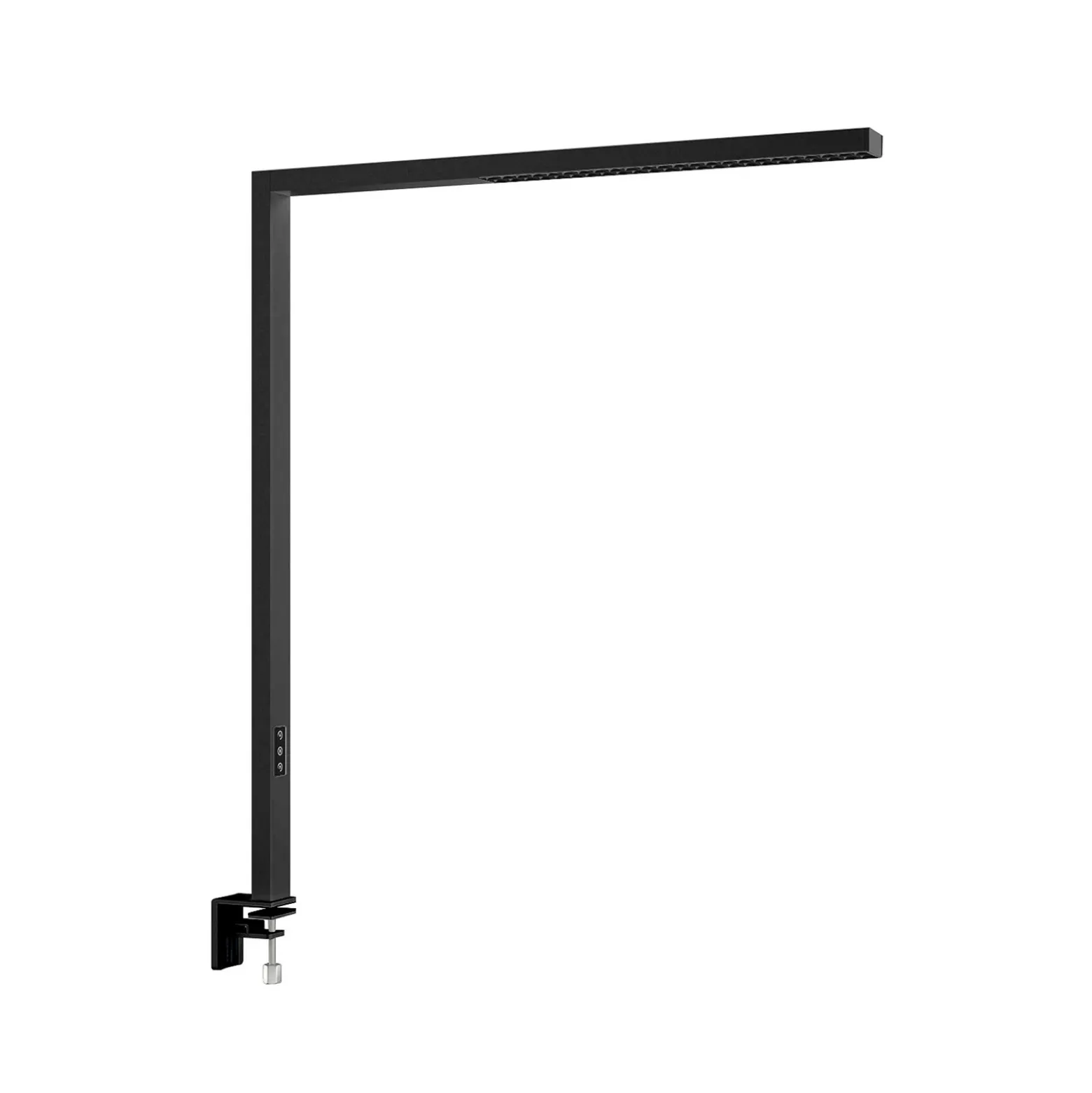 Arcchio lámpara de pinza LED Jolinda, negra, aluminio, atenuable