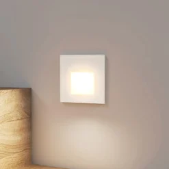 Arcchio Lámpara empotrable LED Vexi, 7,8 cm x 7,8 cm, blanco, CCT