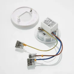 Arcchio Lámpara empotrable LED Vexi, Ø 7,8 cm, blanca, aluminio, CCT
