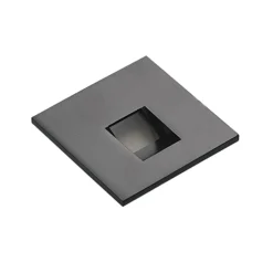 Arcchio Lámpara empotrable LED Vexi, 7,5 cm x 7,5 cm, negra, CCT