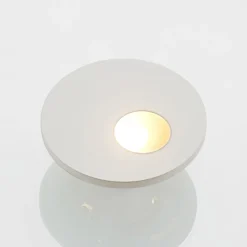 Arcchio Lámpara empotrable LED Vexi, Ø 7,5 cm, blanco, aluminio, CCT