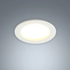 Arcchio Lámpara empotrable LED Milaine, Ø 10 cm, blanca, atenuable