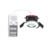 Arcchio Lámpara empotrable LED Elmon, IP65, cromo
