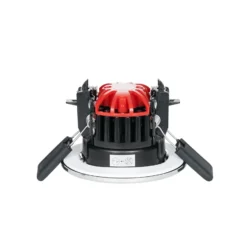 Arcchio Lámpara empotrable LED Elmon, IP65, cromo