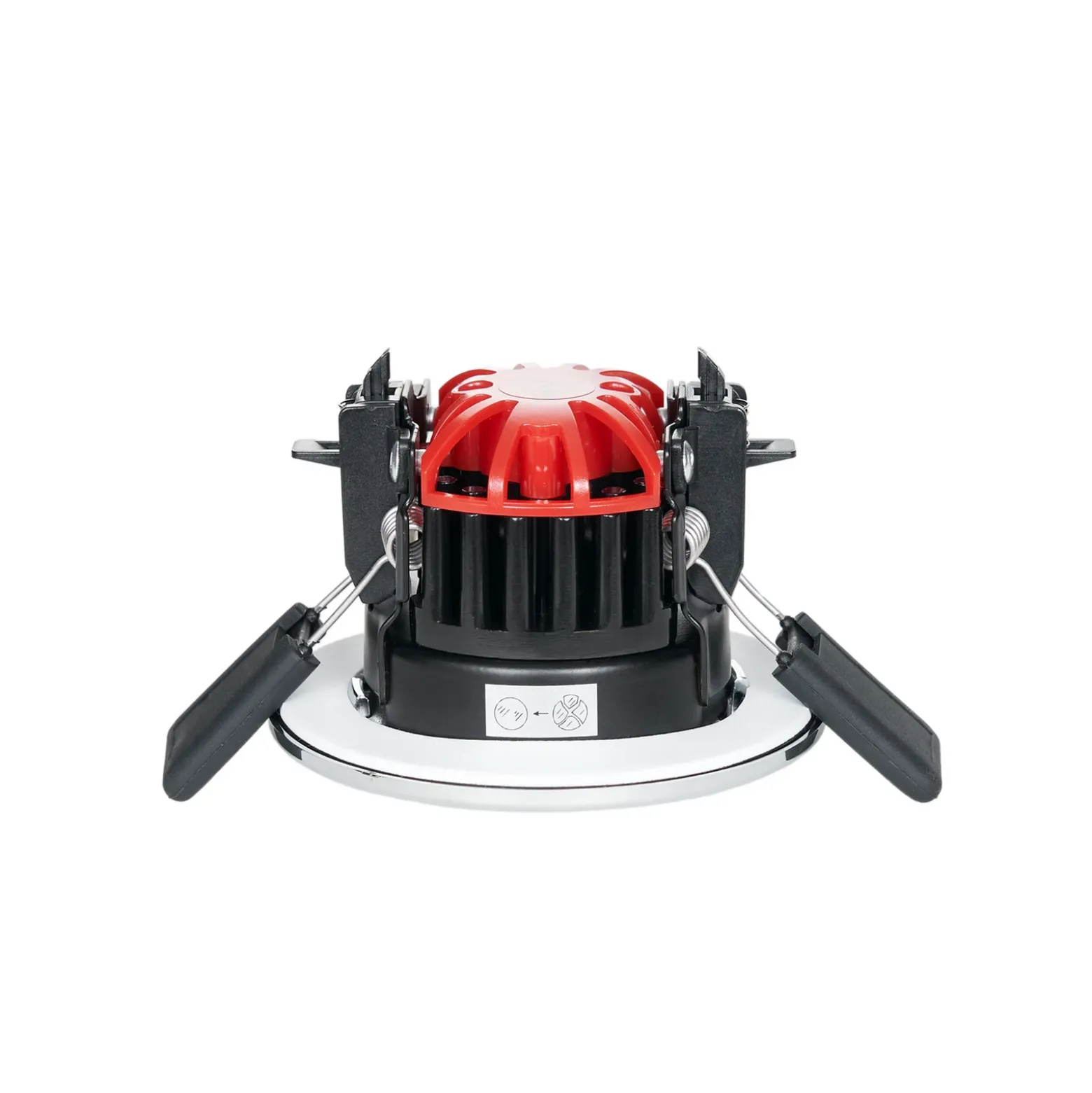 Arcchio Lámpara empotrable LED Elmon, IP65, cromo