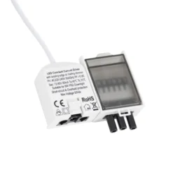 Arcchio Lámpara empotrable LED Elmon, IP65, cromo