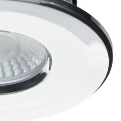 Arcchio Lámpara empotrable LED Elmon, IP65, cromo