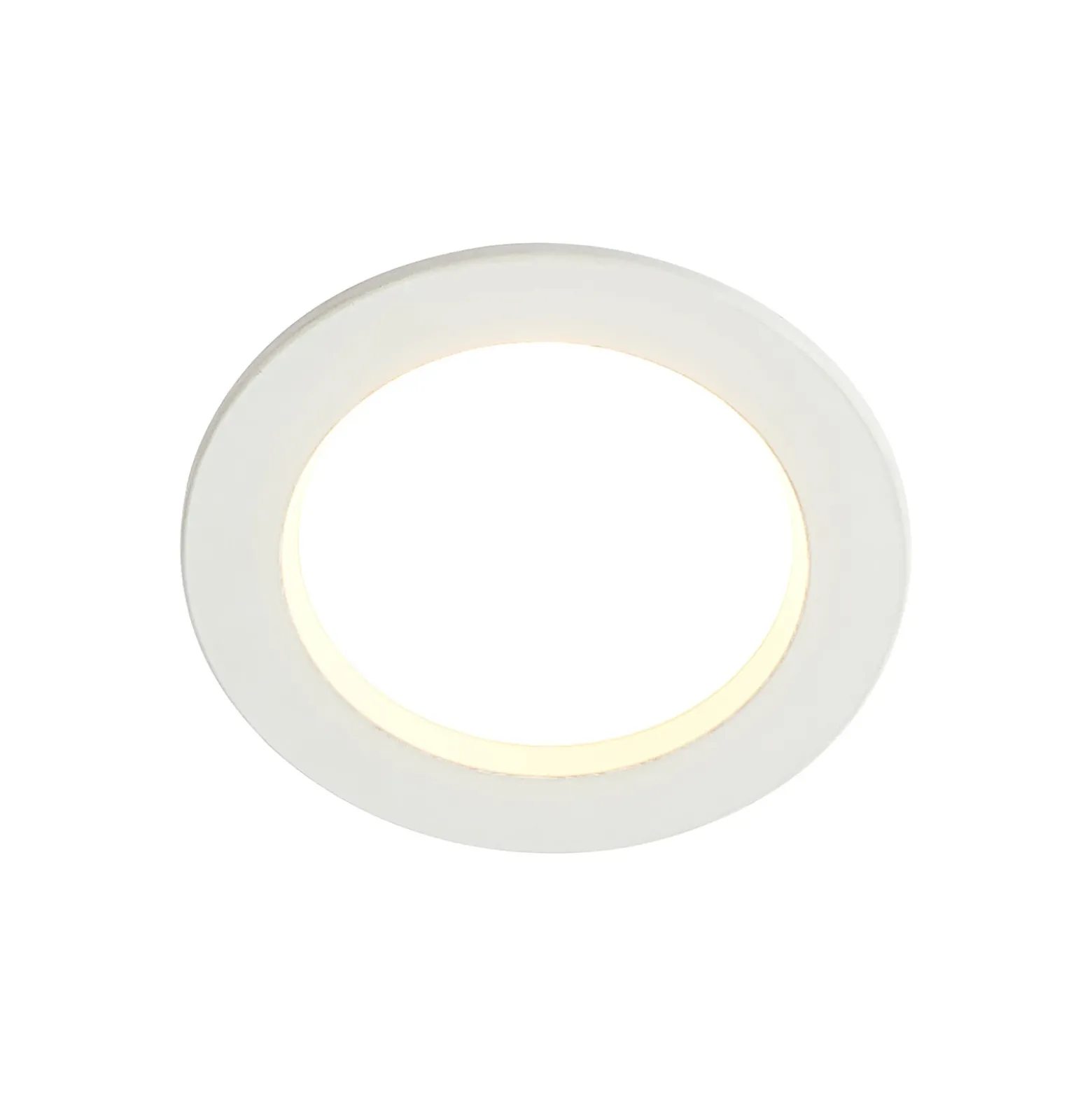 Arcchio Lámpara empotrable LED Milaine, Ø 10 cm, blanca, atenuable