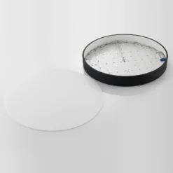 Arcchio Lámpara LED de techo Noabelle, Ø 80 cm, negra, metal