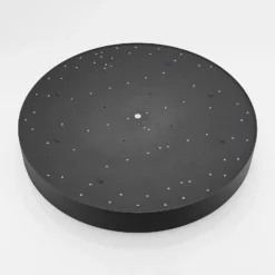 Arcchio Lámpara LED de techo Noabelle, Ø 80 cm, negra, metal