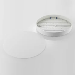 Arcchio Lámpara LED de techo Noabelle, Ø 80 cm, blanco, metal