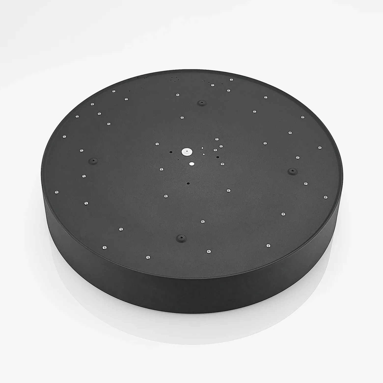 Arcchio Lámpara LED de techo Noabelle, Ø 60 cm, negra, metal