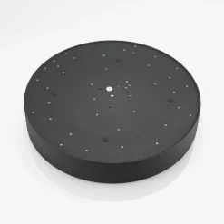 Arcchio Lámpara LED de techo Noabelle, Ø 60 cm, negra, metal