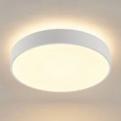 Arcchio lámpara LED de techo Vanida, blanca, Ø 40 cm, arriba/abajo