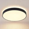 Arcchio lámpara LED de techo Vanida, negro, Ø 60 cm, arriba/abajo