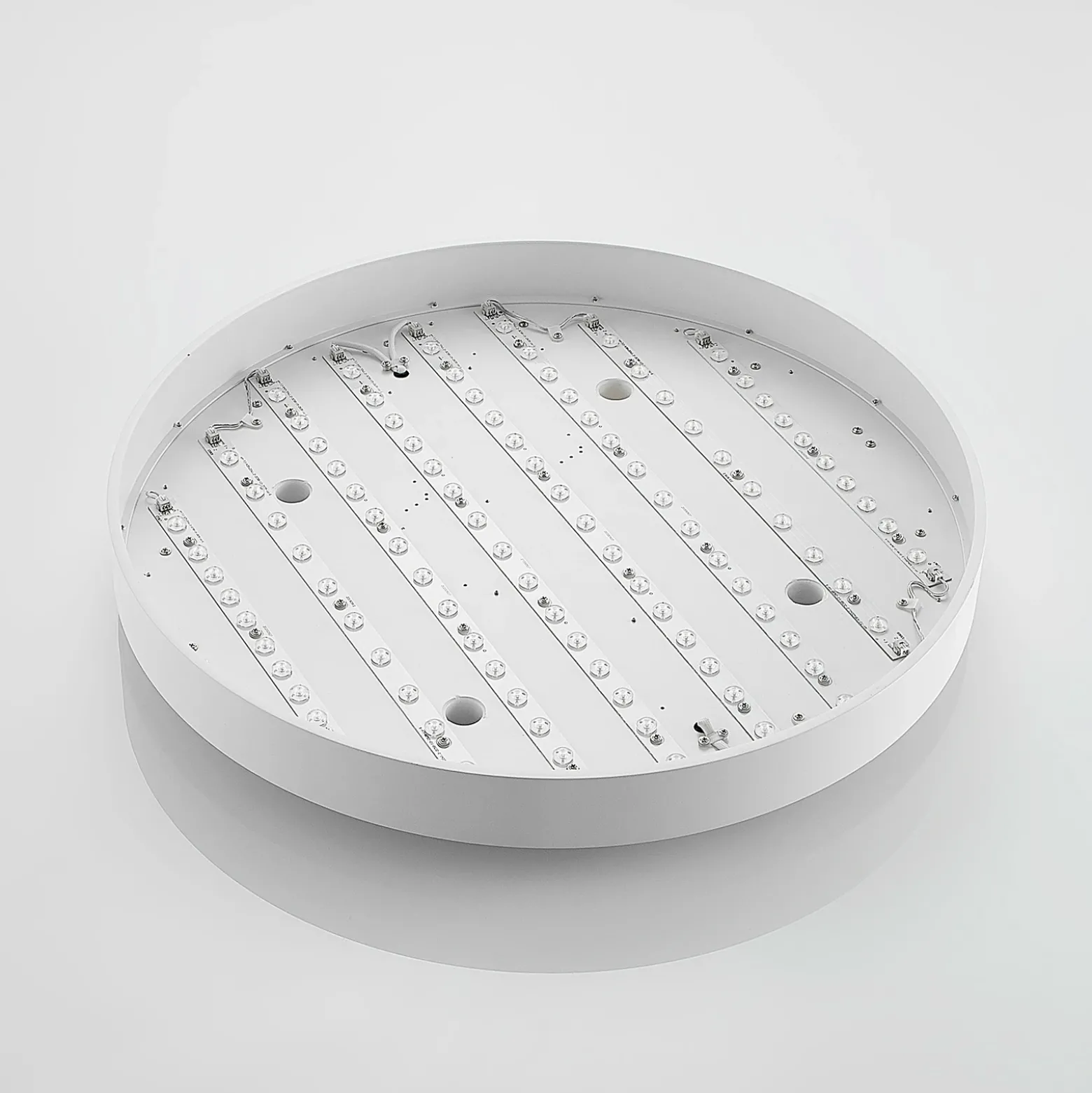 Arcchio lámpara LED de techo Vanida, blanco, Ø 60 cm, arriba/abajo