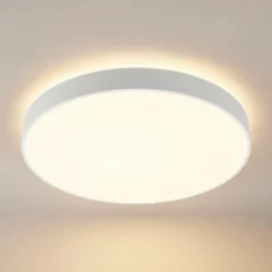 Arcchio lámpara LED de techo Vanida, blanco, Ø 60 cm, arriba/abajo