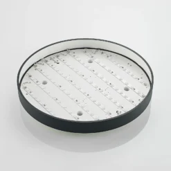 Arcchio lámpara LED de techo Vanida, negro, Ø 60 cm, arriba/abajo
