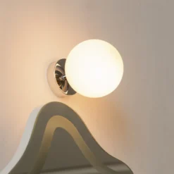 Arcchio Maviris Lámpara de techo para baño, globo, 12 cm