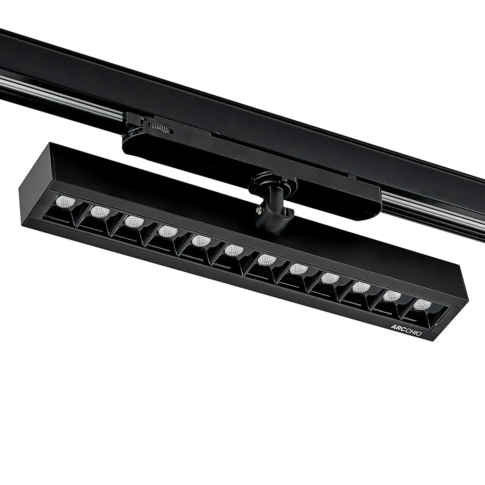 Arcchio Millay foco de riel LED negro 4000K