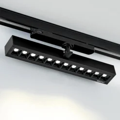 Arcchio Millay foco de riel LED negro 4000K