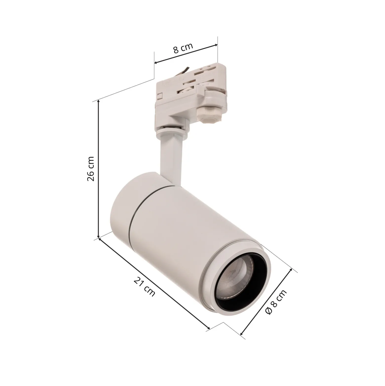 Arcchio Nanna foco de riel LED blanco 4000K 21W