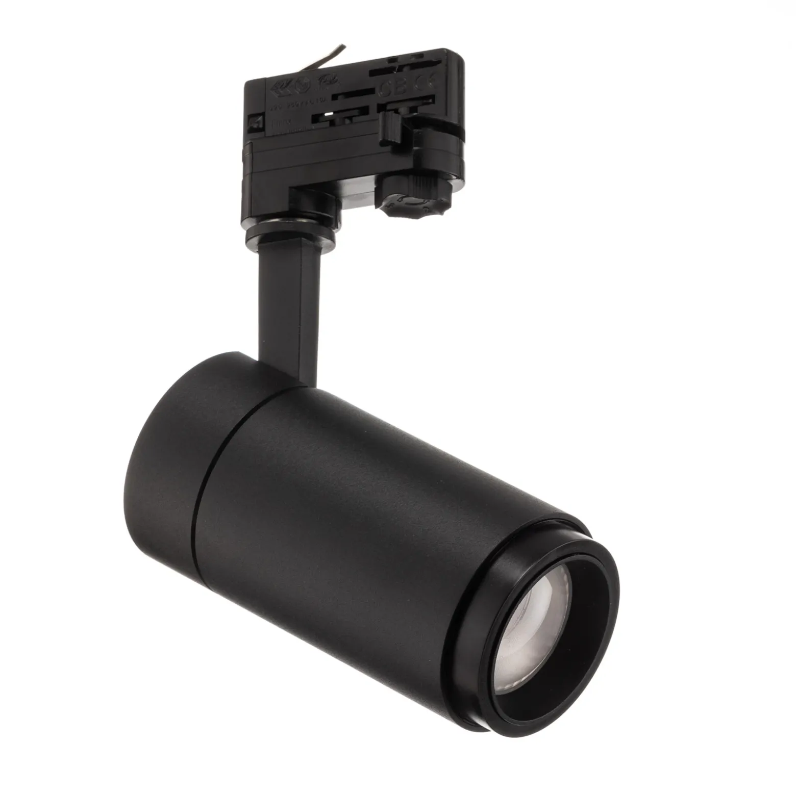 Arcchio Nanna foco de riel LED negro 3000K 21W