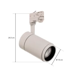 Arcchio Nanna foco de riel LED blanco 3000K 27W
