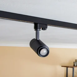 Arcchio Nanna foco de riel LED negro 3000K 12W