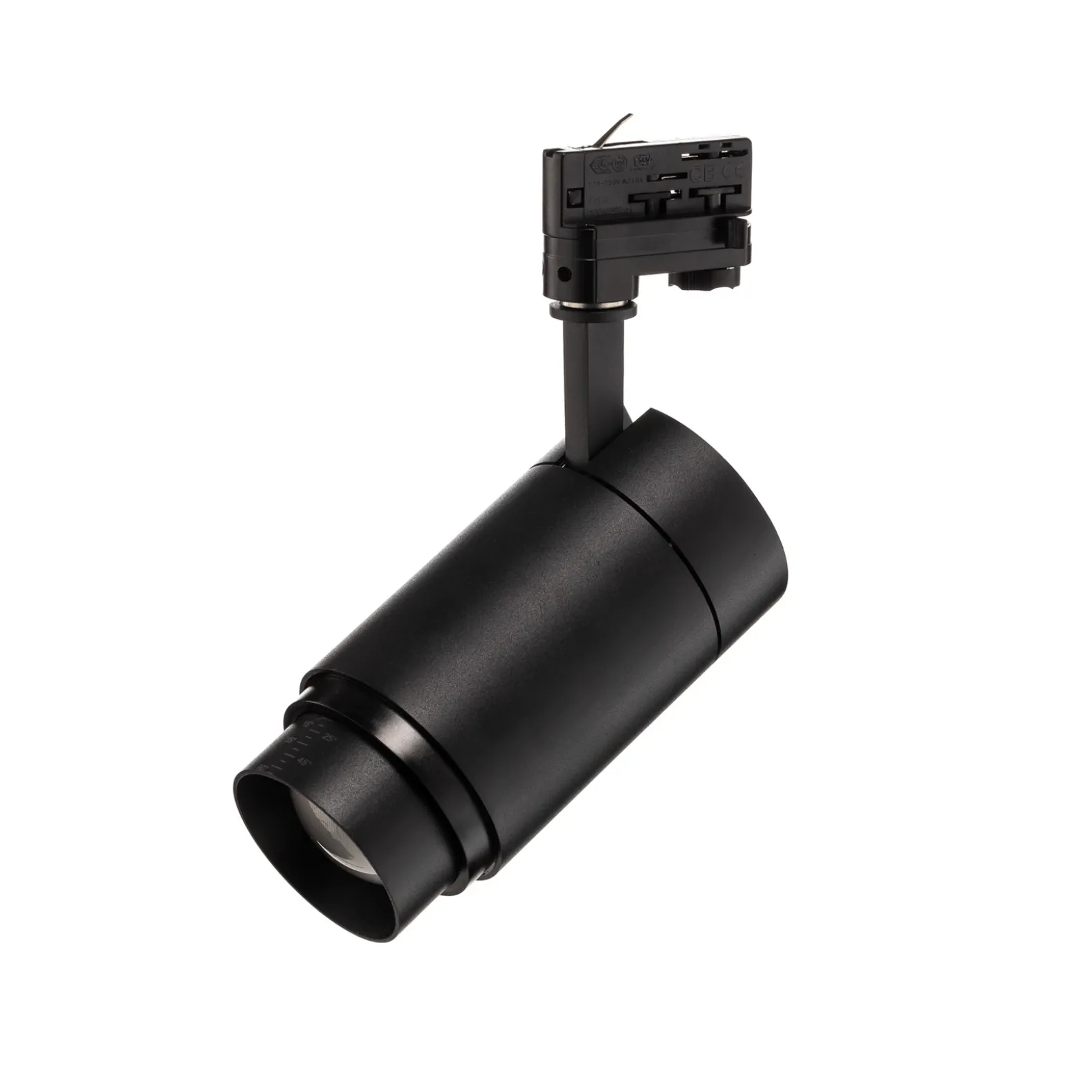 Arcchio Nanna foco de riel LED negro 4000K 28W