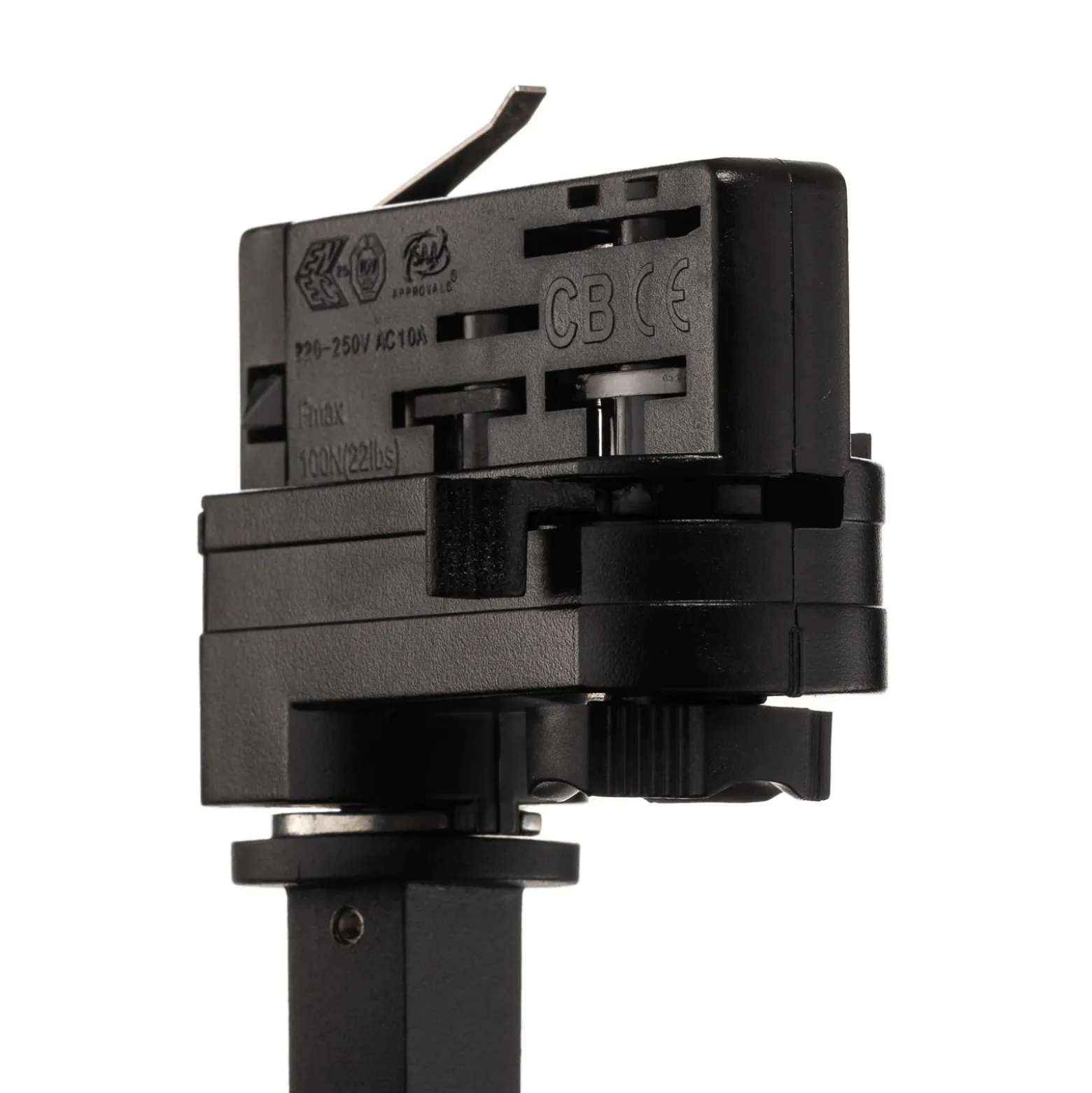 Arcchio Nanna foco de riel LED negro 4000K 28W