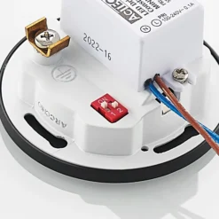 Arcchio Neru empotrada LED, sensor, redondo negro