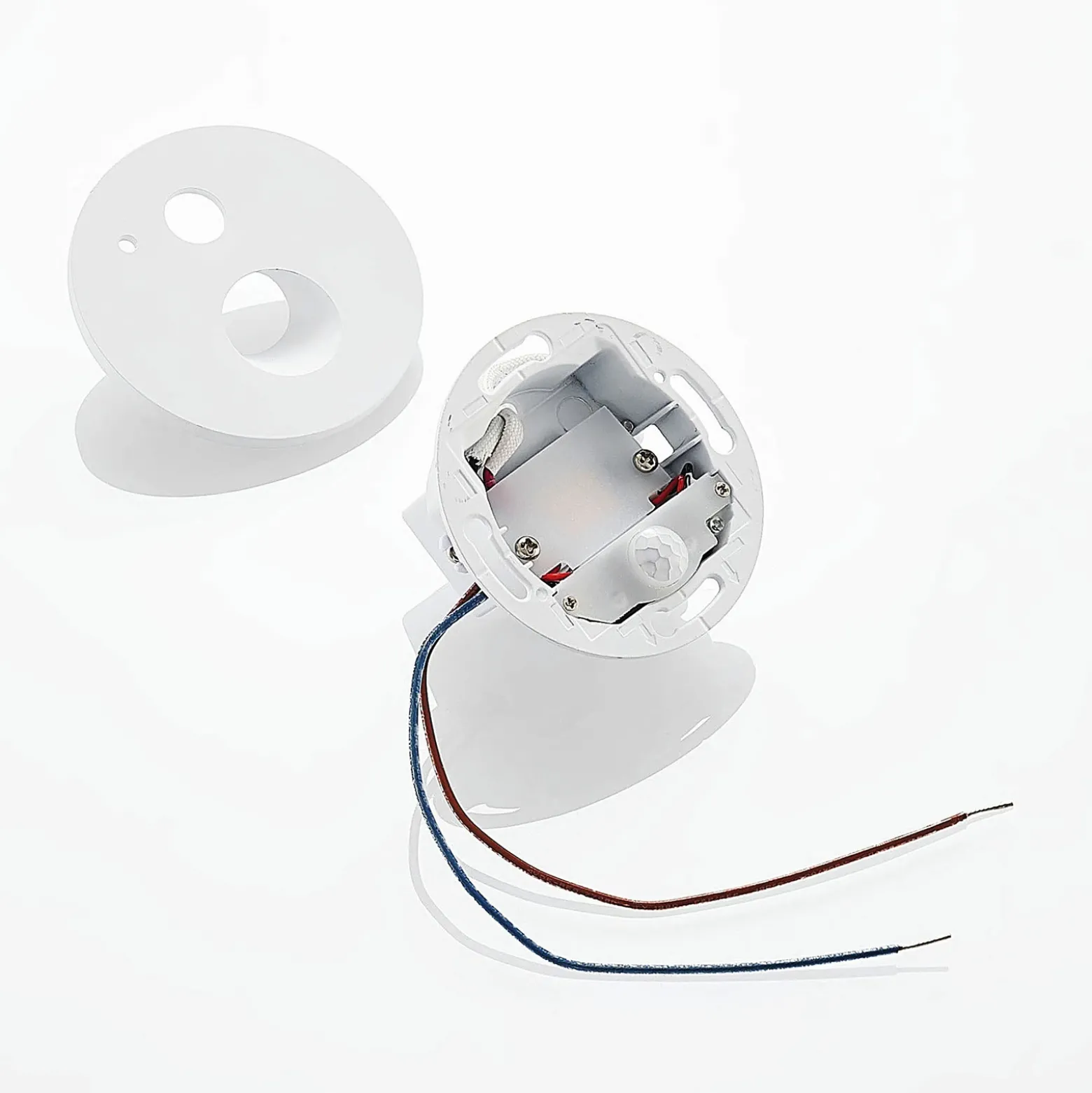 Arcchio Neru lámpara empotrada LED redondo, blanco