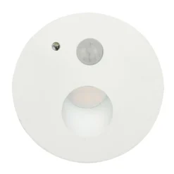 Arcchio Neru lámpara empotrada LED redondo, blanco